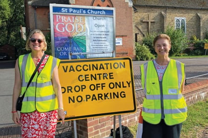 Walk-ins help boost Woking vaccine rollout