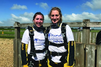 Take a skydive to help support mental health