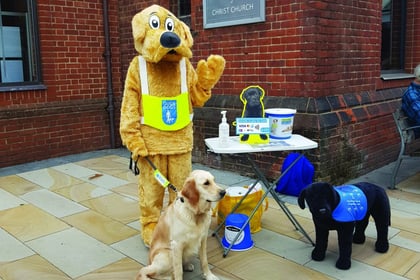 Guide dog charity grateful for help after impact of pandemic