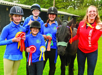 National glory for teen riders