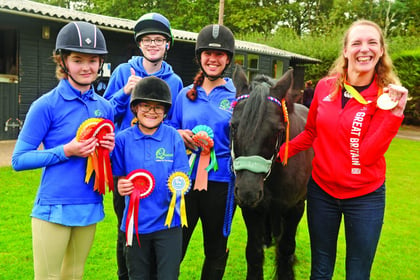 National glory for teen riders