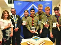 Double awards for hard-working Explorer Scouts