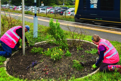 Green-fingered group brings beauty to village surroundings