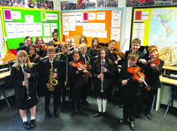 Community efforts help children to begin making music