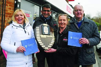 Shop assistants honoured for dedication during lockdowns
