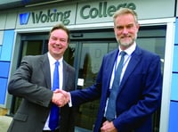 Woking College praised at Prime Minister’s Questions