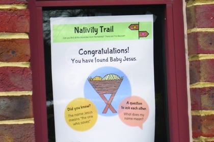 Nativity trail to entertain children