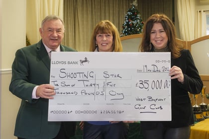 Golfers surpass charity target