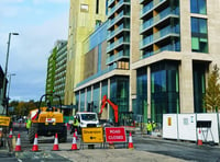 Victoria Way temporarily closed again due to red weather warning