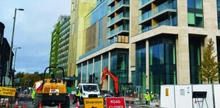 Victoria Way temporarily closed again due to red weather warning