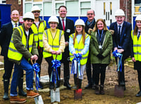 Students dig in as new facilities get underway 