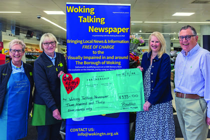 Welcome cash boost for talking newspaper