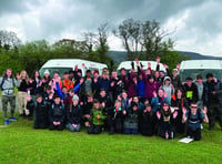 Scouts rise to the challenge of mountainous trek