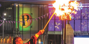 Woking’s jubilee beacon paid tribute to Her Majesty’s 70-year reign