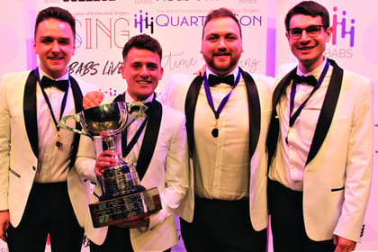 Quartet on song to win national competition
