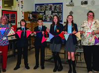 Bunting workshop teaches sewing as a life skill for young people