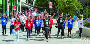 Dance tribute fills town centre with colour and movement 