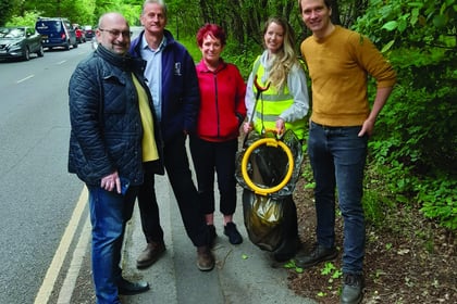 Waste bin trial for ‘disgusting’ litter area 