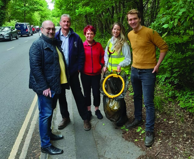 Waste bin trial for ‘disgusting’ litter area 