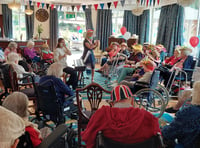 Nursing home choir’s tribute to the Queen