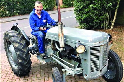 John to tackle 485-mile tractor trip for hospice