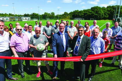 Official opening for community sports hub