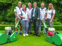 Grant helps to keep club’s green in tip-top condition