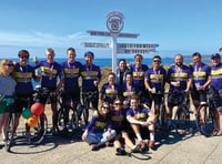 Teachers cycle 1,000 miles in fundraising tribute to late colleague