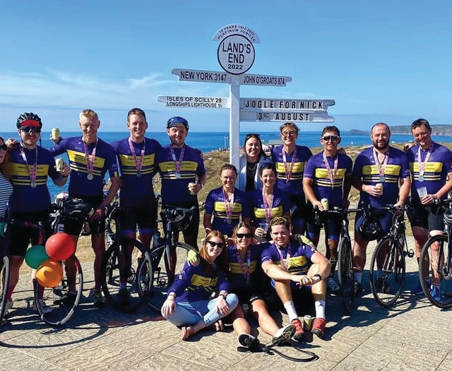 Teachers cycle 1,000 miles in fundraising tribute to late colleague