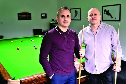 An epic night on cue with snooker legends at local club
