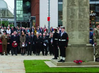 Jubilee Square falls silent in respect