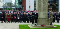 Jubilee Square falls silent in respect