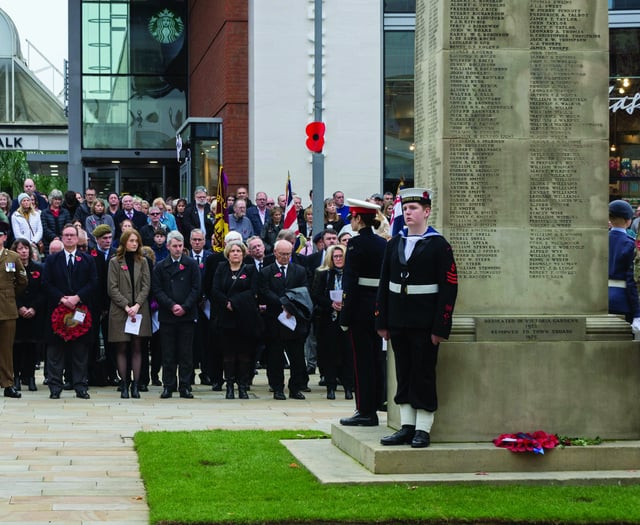 Jubilee Square falls silent in respect