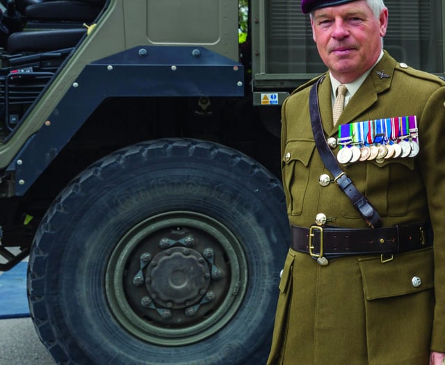 CCF commander returns to Falklands to lay wreath