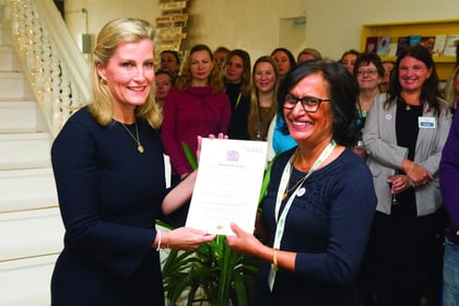 Countess Sophie becomes patron of Woking charity