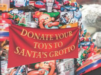 Woking Christmas toy appeal sparkles