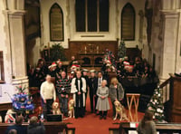 Guide dogs take a pew for special carol concert