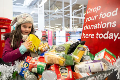 Record year of giving to food banks