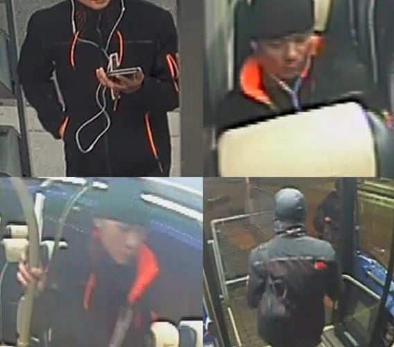 Hampshire Constabulary has released these CCTV images of Kiran Pun, a 36 year old man from Amesbury, Wiltshire, leaving a bus at Aldershot railway station before his disappearance