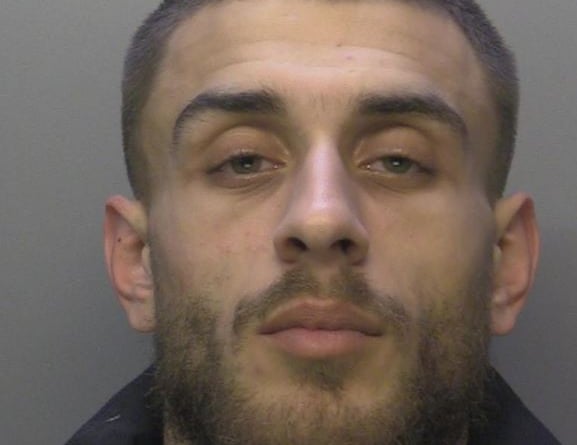 Charlie Wall was sentenced to 30 months in prison for dangerous driving and other offences after crashing his car outside Frimley Park Hospital and attempting to flee on foot