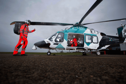 Air ambulance charity Kent Surrey Sussex reports record-breaking year