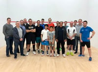 Budding Woking squash stars enjoy tips from ‘The Marksman’