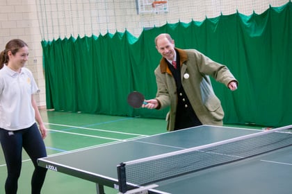 Earl of Wessex opens sports hub at Gordon's School