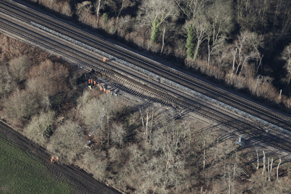 All four railway lines through Hook reopened after landslip repairs