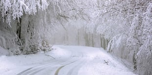 Snow warning for south of England