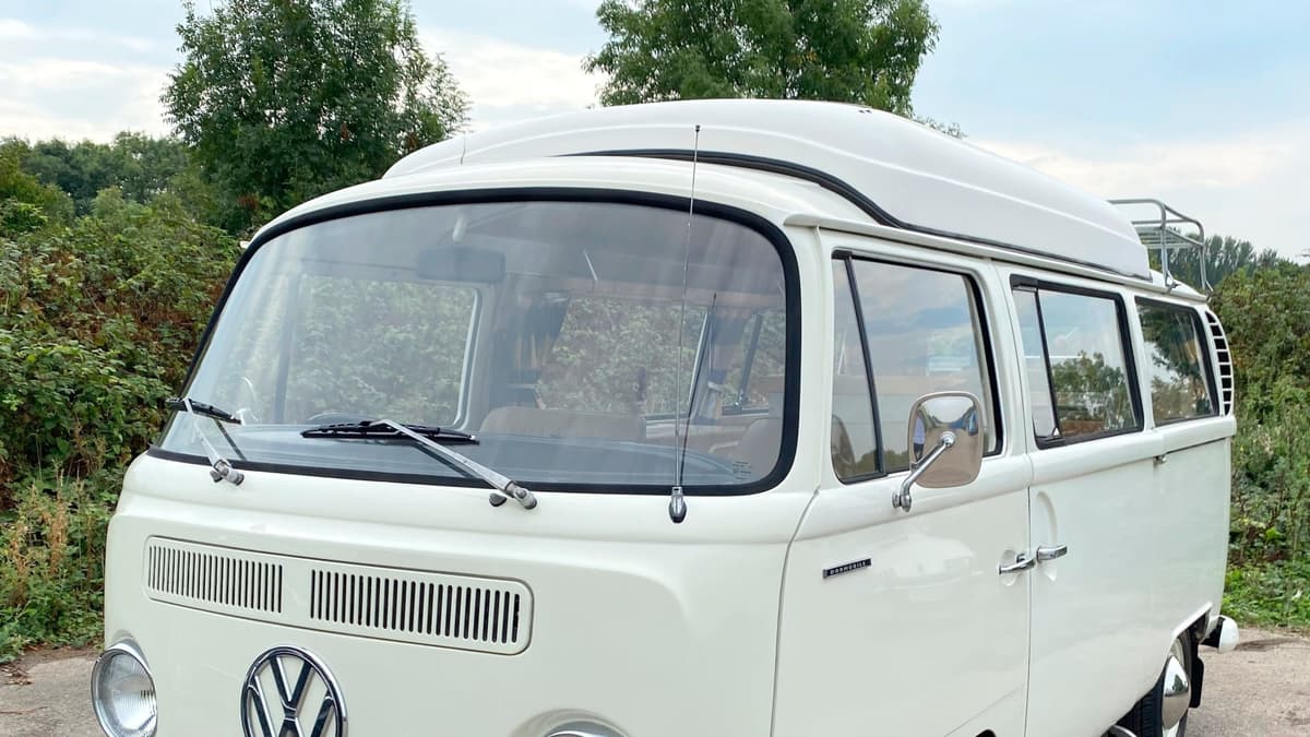 Classic Volkswagen campervan goes under the hammer at auction this ...