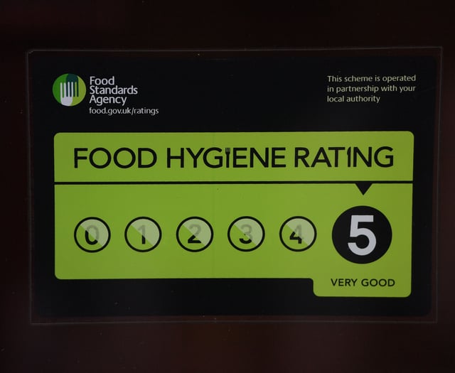 Woking restaurant handed new five-star food hygiene rating