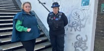 Police commissioner experiences life on the beat with a PCSO