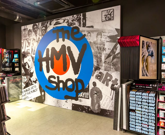 Warm welcome as HMV returns to the town centre