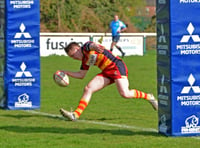 Chobham's Scarlet & Golds one win from cup final at Twickenham